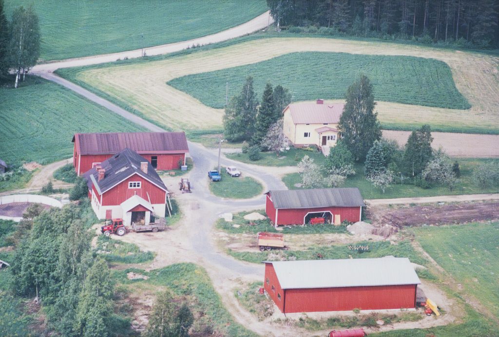 Pekkasen tila, Lankkua ,Keuruu, Ilmakuva
