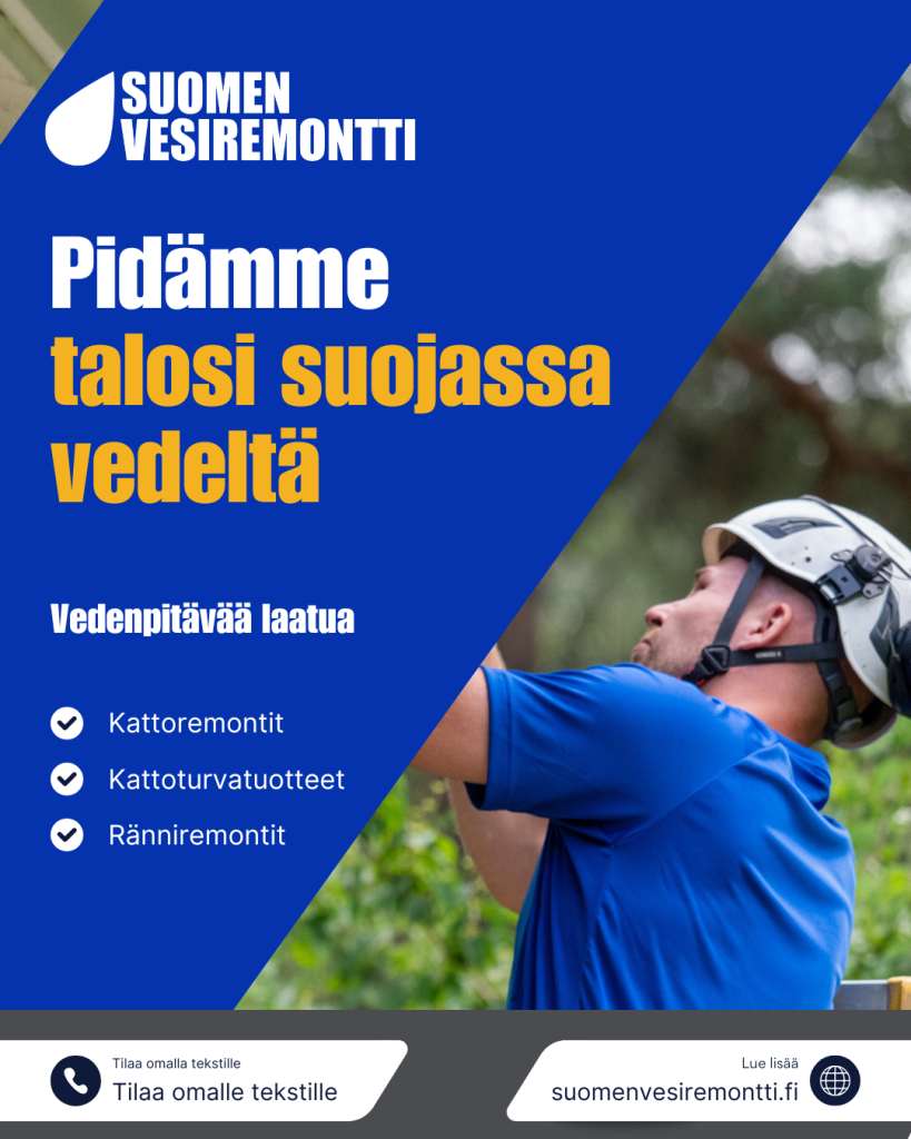 Suomen Vesiremontti – Vedenpitävää laatua