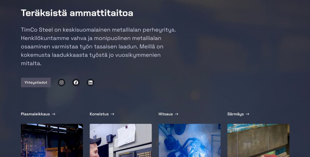Uudet verkkosivut Keuruu